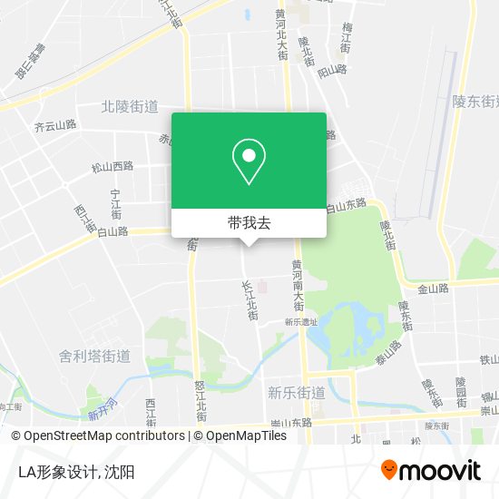 LA形象设计地图