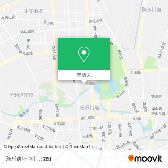 新乐遗址-南门地图