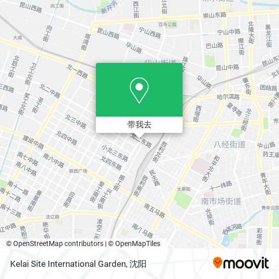 Kelai Site International Garden地图