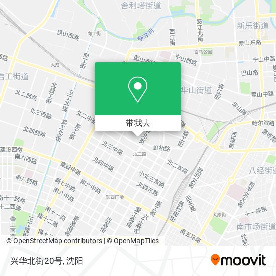 兴华北街20号地图
