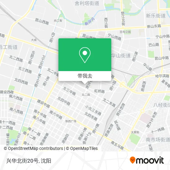 兴华北街20号地图