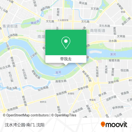 沈水湾公园-南门地图