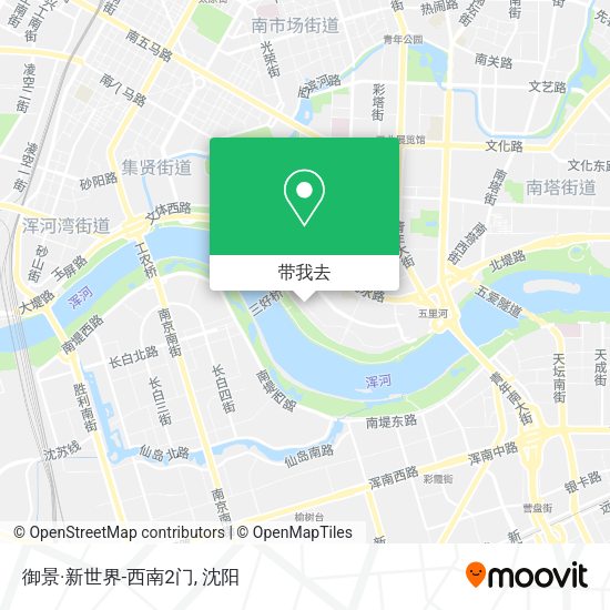 御景·新世界-西南2门地图