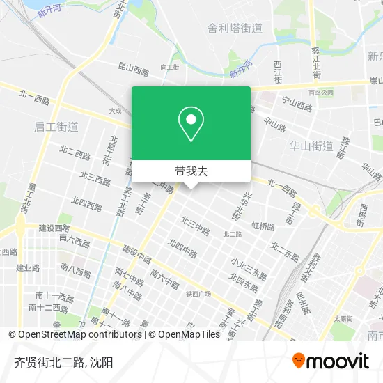 齐贤街北二路地图