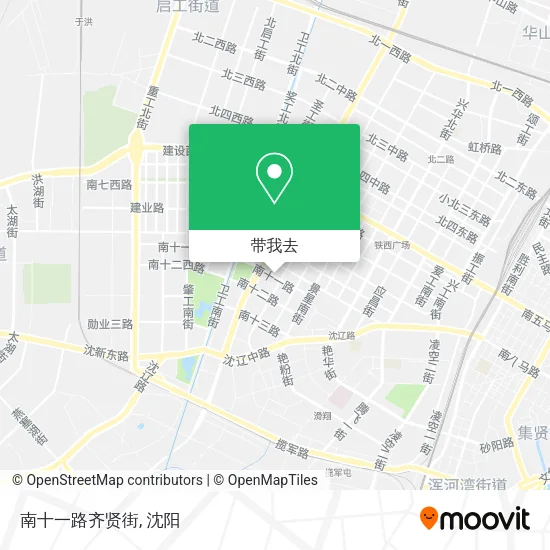 南十一路齐贤街地图