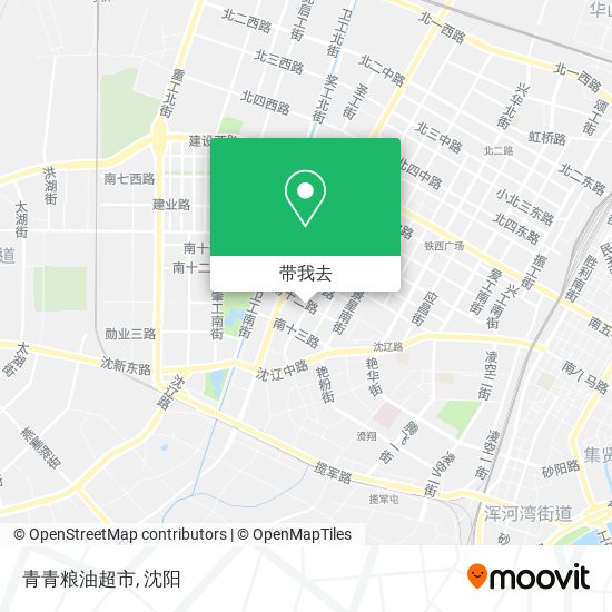 青青粮油超市地图