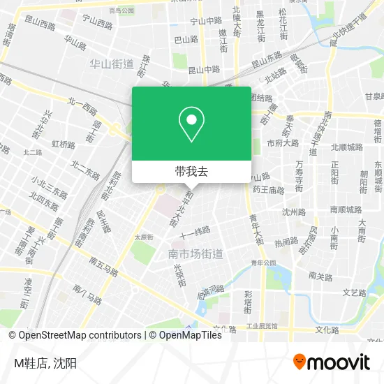 M鞋店地图