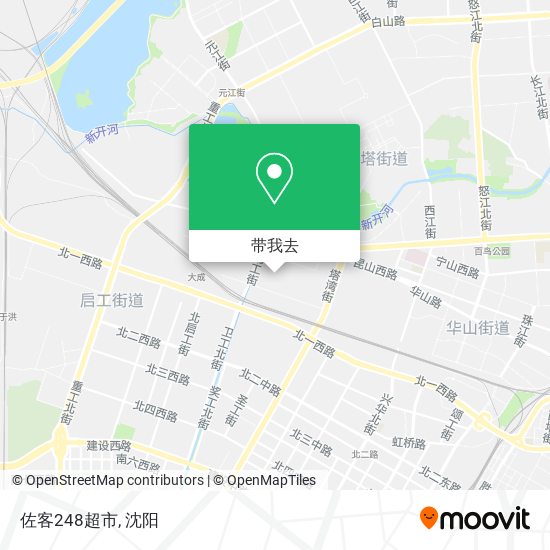 佐客248超市地图