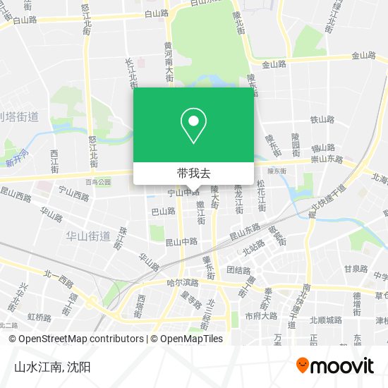 山水江南地图