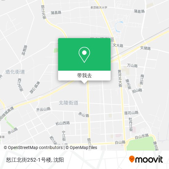 怒江北街252-1号楼地图