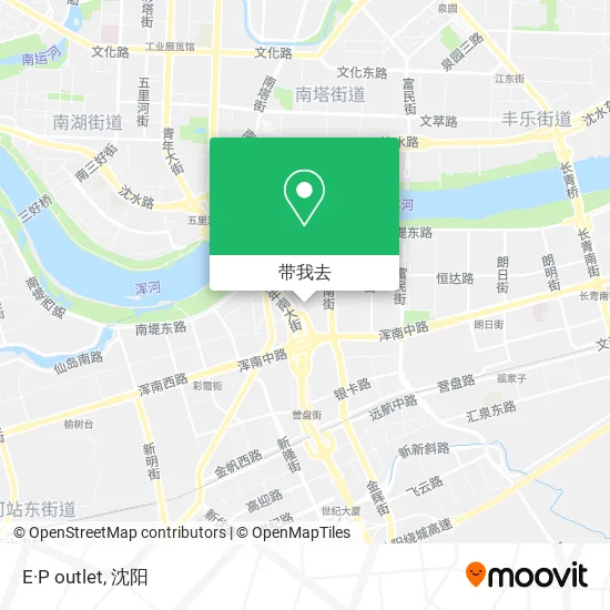 E·P outlet地图