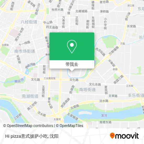 Hi pizza意式披萨小吃地图