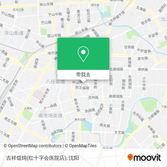 吉祥馄饨(红十字会医院店)地图