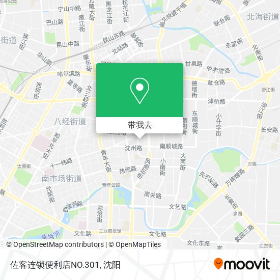 佐客连锁便利店NO.301地图
