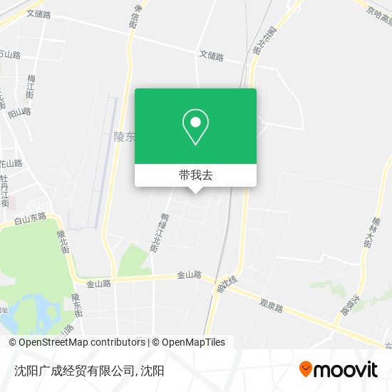 沈阳广成经贸有限公司地图