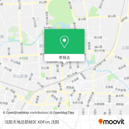 沈阳天地总部校区 XDF.cn地图