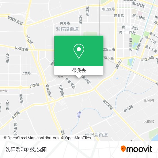 沈阳君印科技地图