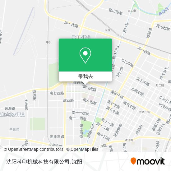 沈阳科印机械科技有限公司地图