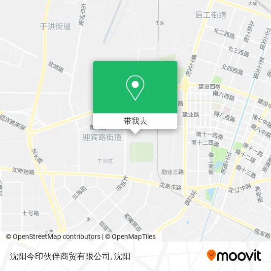 沈阳今印伙伴商贸有限公司地图