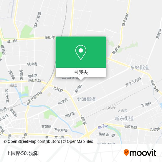 上园路50地图