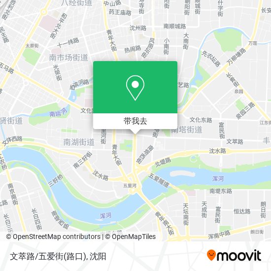 文萃路/五爱街(路口)地图