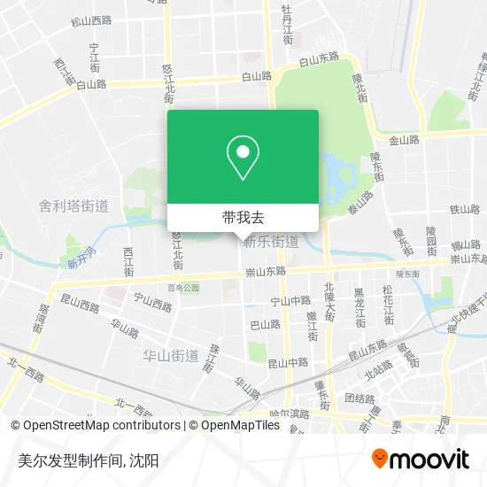 美尔发型制作间地图