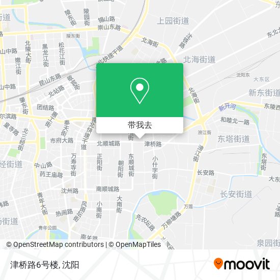 津桥路6号楼地图