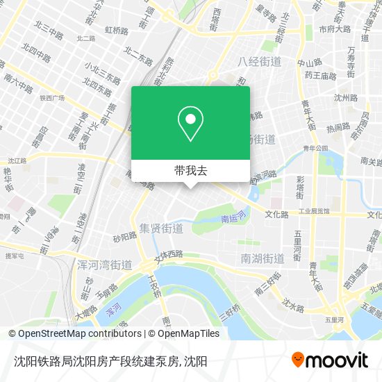 沈阳铁路局沈阳房产段统建泵房地图
