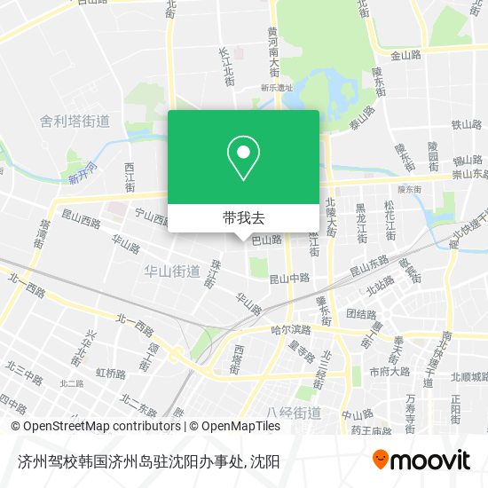 济州驾校韩国济州岛驻沈阳办事处地图