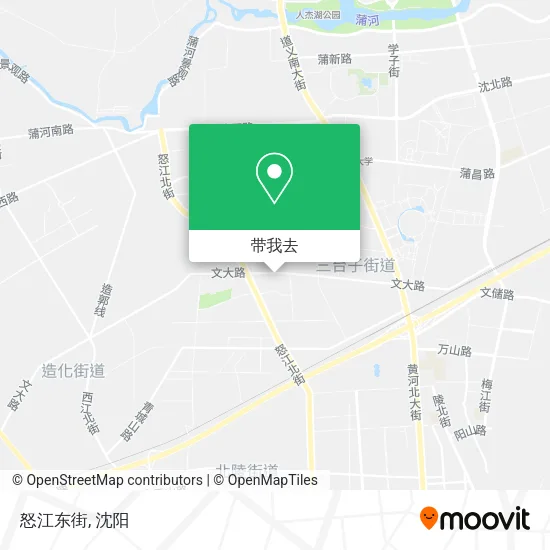 怒江东街地图