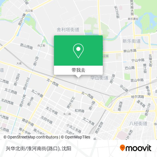 兴华北街/淮河南街(路口)地图