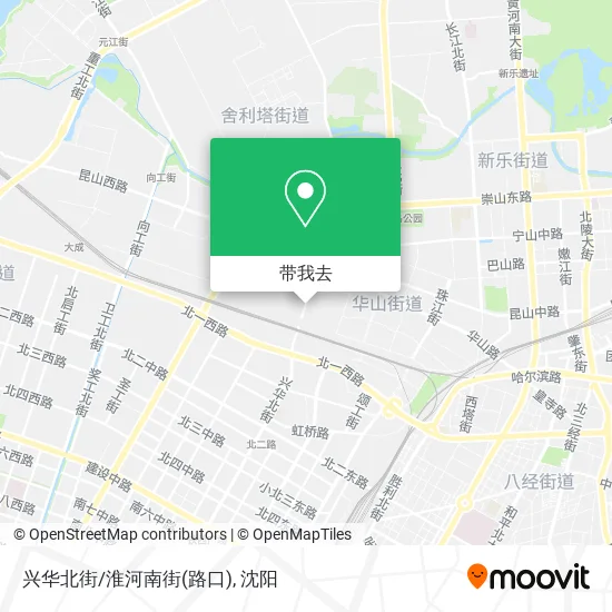 兴华北街/淮河南街(路口)地图