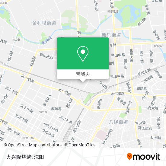火兴隆烧烤地图