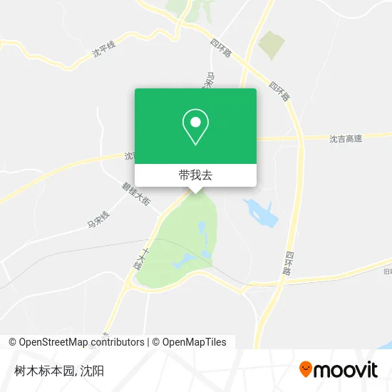 树木标本园地图