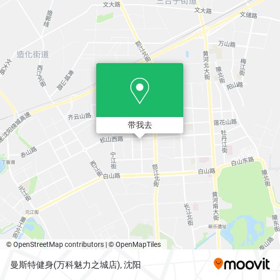 曼斯特健身(万科魅力之城店)地图