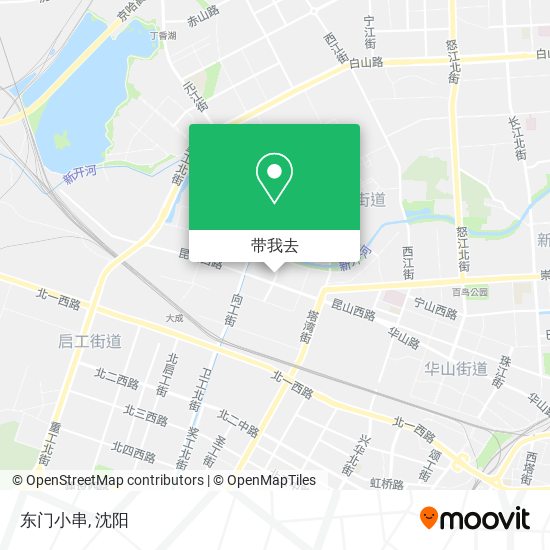 东门小串地图