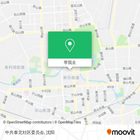 中共泰北社区委员会地图