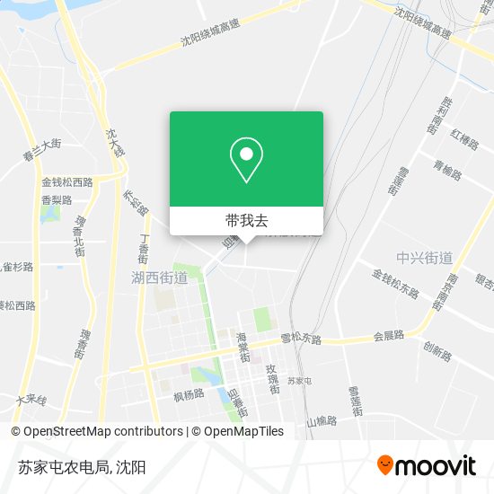 苏家屯农电局地图