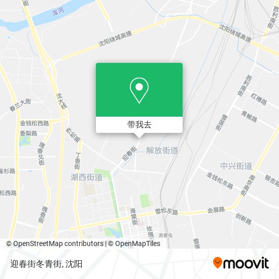 迎春街冬青街地图