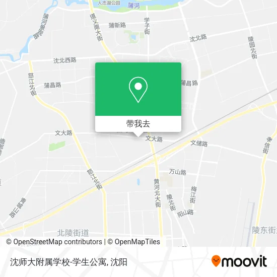 沈师大附属学校-学生公寓地图