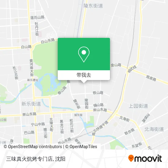 三味真火炕烤专门店地图