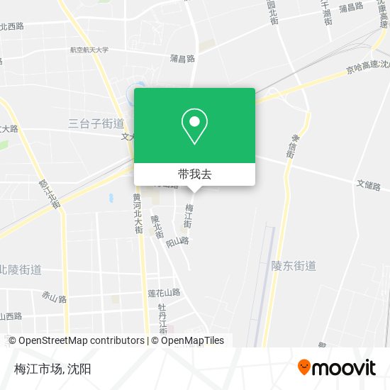 梅江市场地图