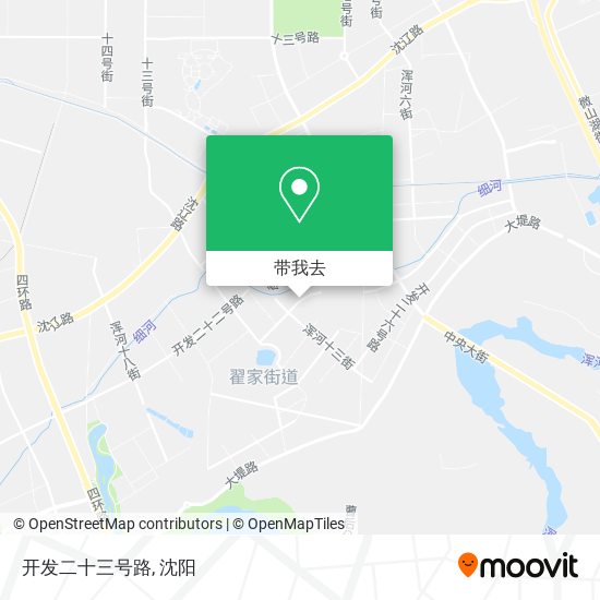 开发二十三号路地图