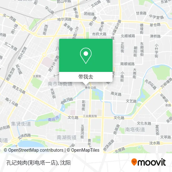孔记炖肉(彩电塔一店)地图