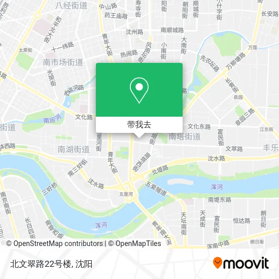北文翠路22号楼地图