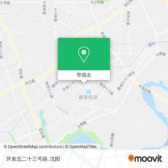 开发北二十三号路地图