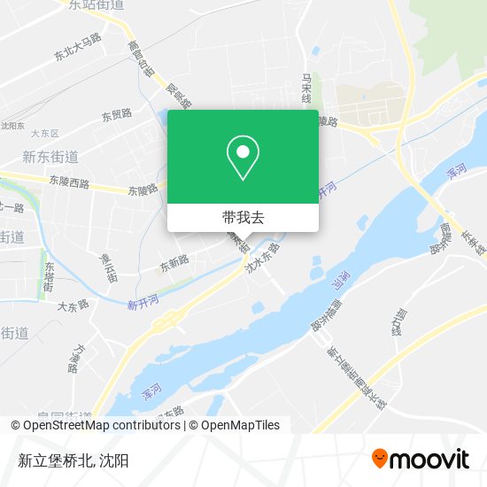 新立堡桥北地图