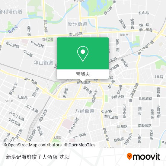 新洪记海鲜饺子大酒店地图