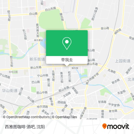 西雅图咖啡·酒吧地图