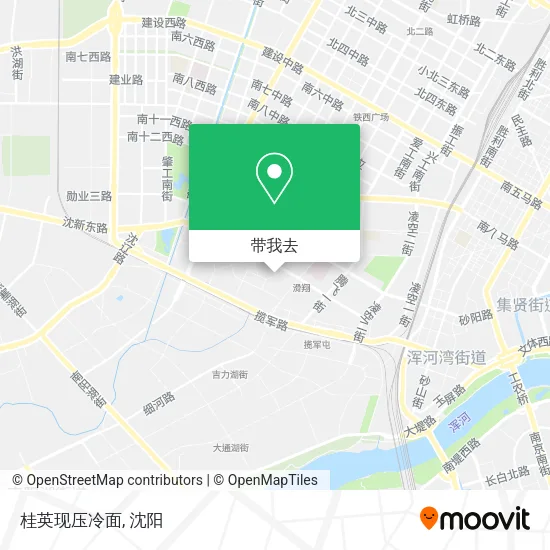 桂英现压冷面地图